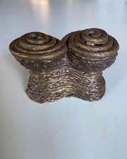 RARE Genuine Harry Bertoia Bronze Sculpture Maquette Coil  Type Sculpture Beauty