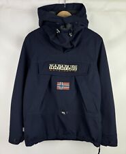 Napapijri Skidoo Men’s Fleece Lined Winter Outdoor Anorak Jacket Size S 