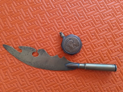 Ancien lot objet - lot, poilu