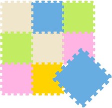 Tapis de Jeu Doux pour Bébé