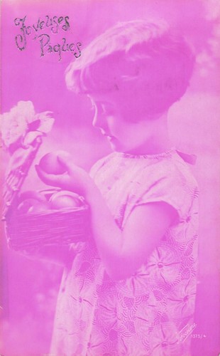 Rose joyeuses paques - rose, petite