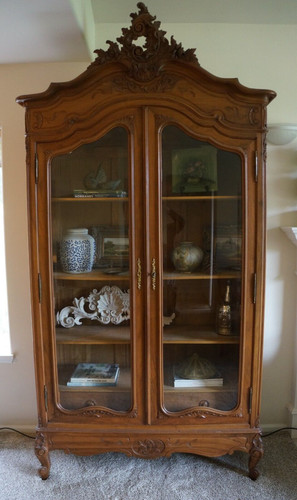 Antique french rococo armoire - antique,
