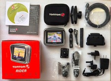 TOMTOM RIDER 2 MOTORCYCLE NAVIGATOR EUROPE 2025 VOICE ALERTS SPEED CAMERA MINT!
