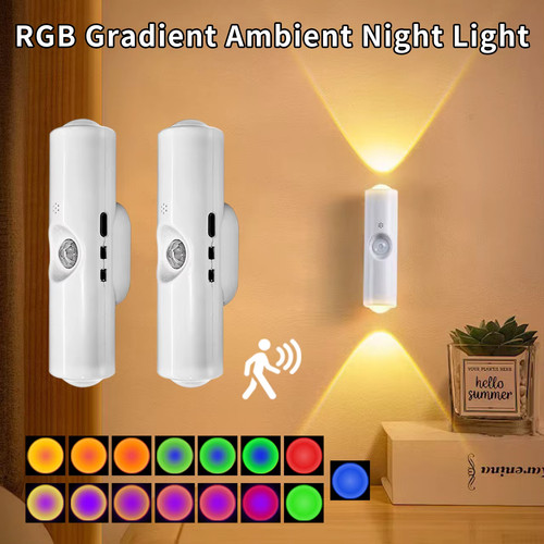 Lampe murale rgb dégradé - murale,