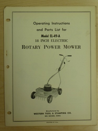 Western tool electric - tool, 18"