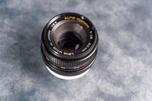 Objectif auto chinon 50mm - chinon,