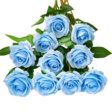 Lot de 10 Roses artificielles