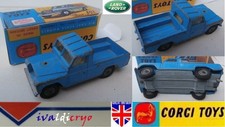 land rover 109 wb pick up bleu 1 serie  1/43 corgi toys 438 gt britains
