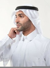 Écharpe blanche Arafat arabe