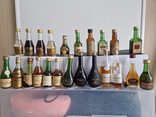 Lot mignonettes cognac