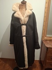 MANTEAU Cuir Et FOURRURE VISON