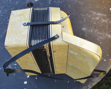 Ancien Accordeon enfant Samba Nacré