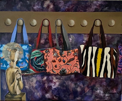 Acrylique sur toile - acrylique,