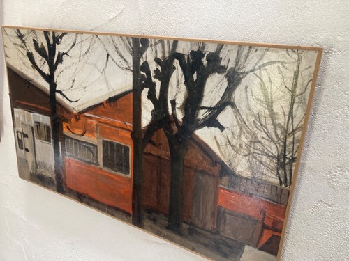 Tableau ancien huile - huile, /papier