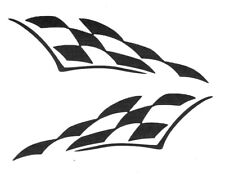 Racing stripes, left + right, 2x, 16x5cm, car sticker tuning