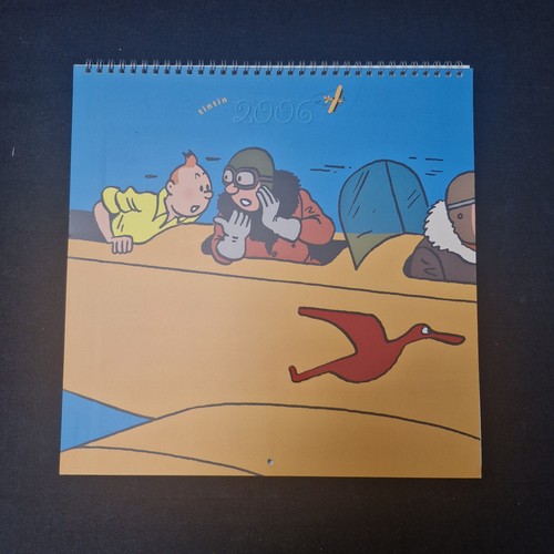Calendrier tintin année - tintin,