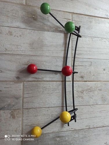 Porte manteau couleur vintage - porte,