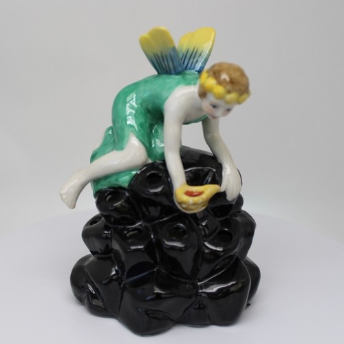 Pique fleurs vase figurine fee - pique-fleurs,