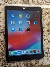 * Apple iPad Air A1475 32 GB, Wi-Fi + 4G  Space Gray * FAST FREE SHIPPING *