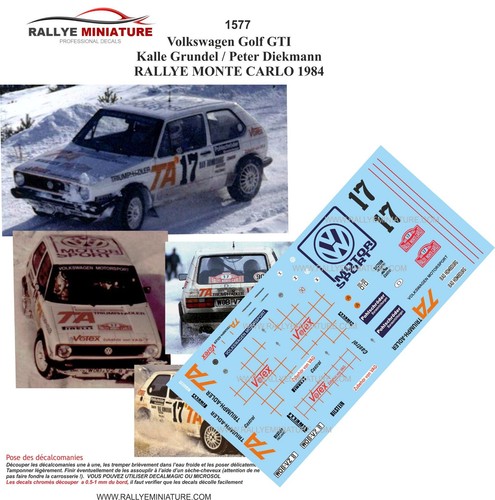 Decals ref 1577 vw - decals,