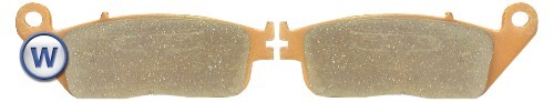 Brake pads front for daelim - pads,