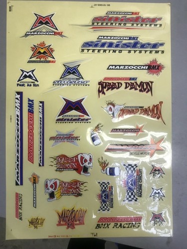 Marzocchi bmx sticker - bmx, kit