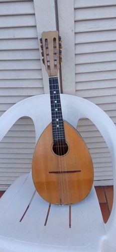 Mandoline ancienne fond - à,