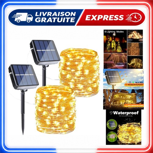 Guirlande solaire exterieur - guirlande,