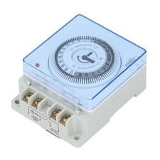 Minuterie Mécanique Interrupteur Horaire 24 Heures Mise Hors Tension Automatique