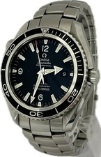Omega Seamaster Planet Ocean 2200.50 Black Automatic Mens Watch Excellent A4494
