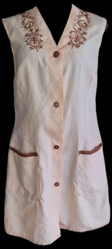 Nylon dederon smock apron - dederon,