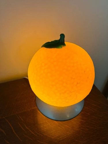 Lampe orange ikea - vintage,