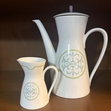 ROSENTHAL VERSAILLES Coffee Pot & Creamer Creamer  Set Germany Raymond Loewy