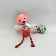 Doudou eveil oiseau flamant