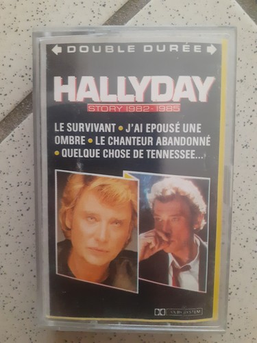Johnny hallyday k7 audio - hallyday,
