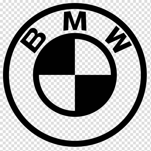 Logo bmw noir 82mm - logo, original