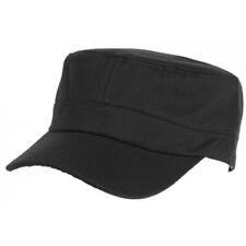 Casquette Militaire Noire Armee Tendance Kastro-Taille unique