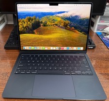 Apple MacBook Air 13" (M3, 8GB Ram, 256GB SSD Midnight Black) Excellent 100% Bat