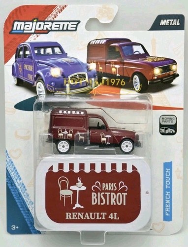 Majorette renault paris - renault, 4l