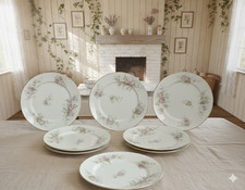 Lot de 8 Assiettes  -