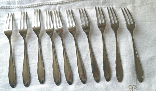 Lot petites fourchettes - 10,