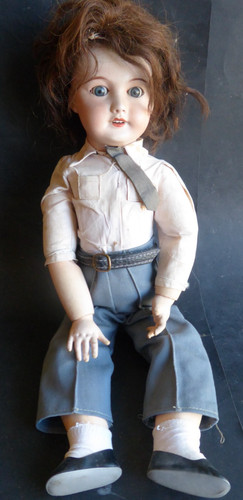 Poupee garcon ancienne - poupee, unis