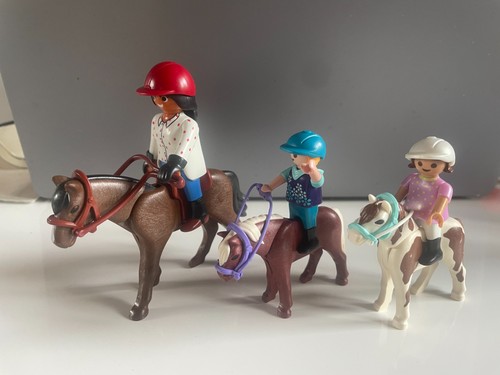 Playmobil femme cavalière - playmobil,