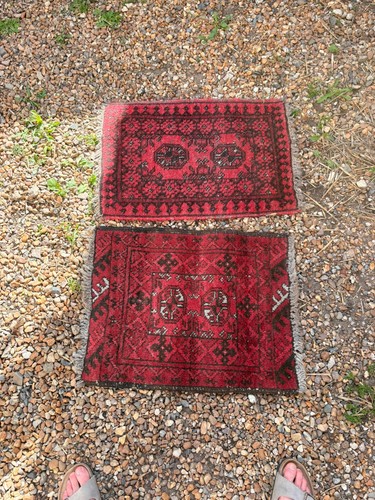 Paire tapis baloutche ancien - paire,