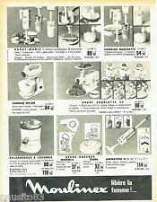 ADVERTISEMENT ADVERTISING 036 1965 Moulinex robots vacuum cleaner hair dryer com