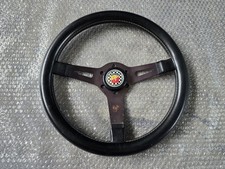 ABARTH STEERING WHEEL RARE ITEM ABARTH Fiat 500 600 vintage car .