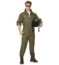 Combinaison de pilote de chasse combat top gun homme