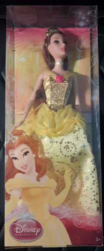 Poupée disney princess belle - poupée,