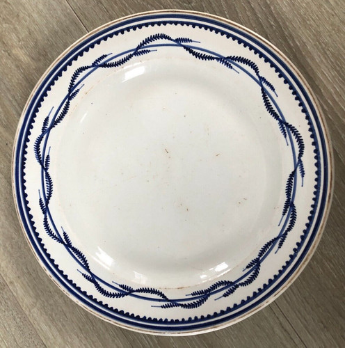 Ancienne assiette creil - assiette,