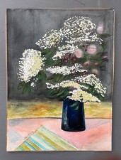 Bouquet de fleurs, aquarelle